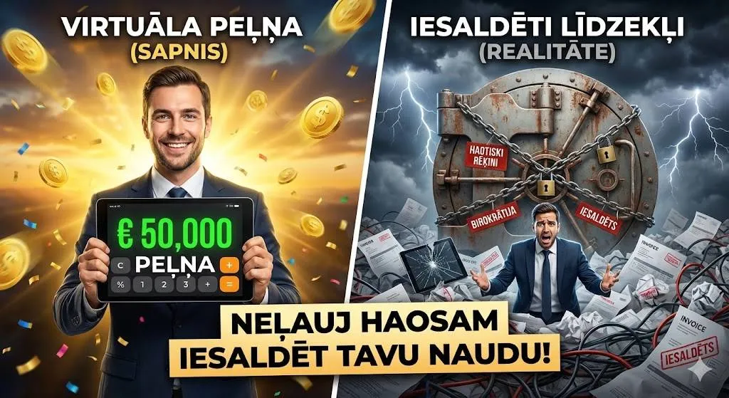 Dividenžu kalkulators ir tikai bezvērtīga rotaļlieta, ja jūsu rēķinu sistēma ir haosā