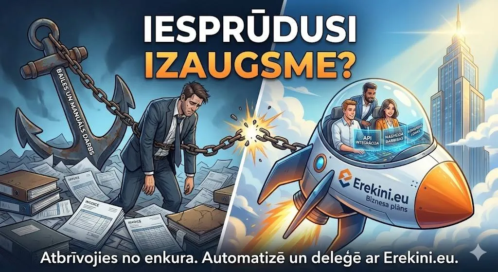 Jūsu uzņēmuma izaugsme ir iesprūdusi, jo jūs joprojām baidāties no automatizācijas un deleģēšanas